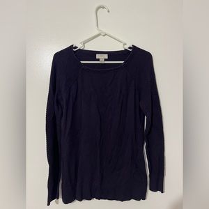 Loft sweater purple size medium